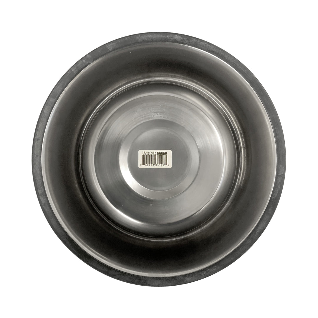 Cadet Stainless Steel No Spill Dog Bowls 64 Ounce