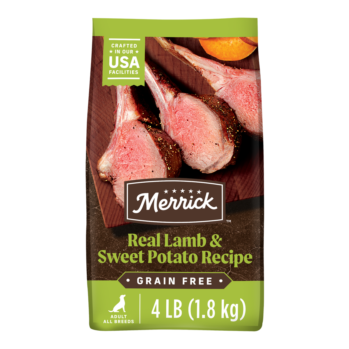 Merrick GF Lamb Sweet Potato Recipe 4LB
