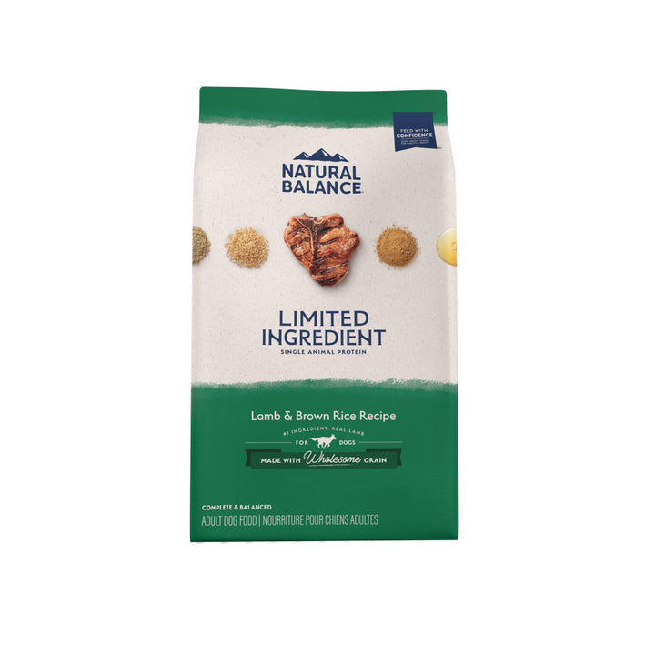 Natural Balance Lamb Rice 24lb