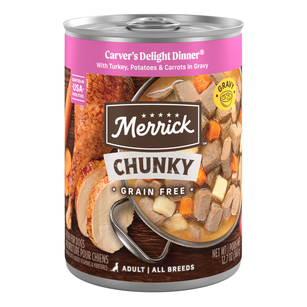 Merrick Chunky Carvers Delight Dinner 12.7 oz