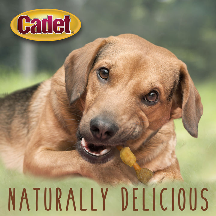 Cadet Gourmet Pork Hide Shish Kabob Dog Treats 24 Ounce (36 Count)