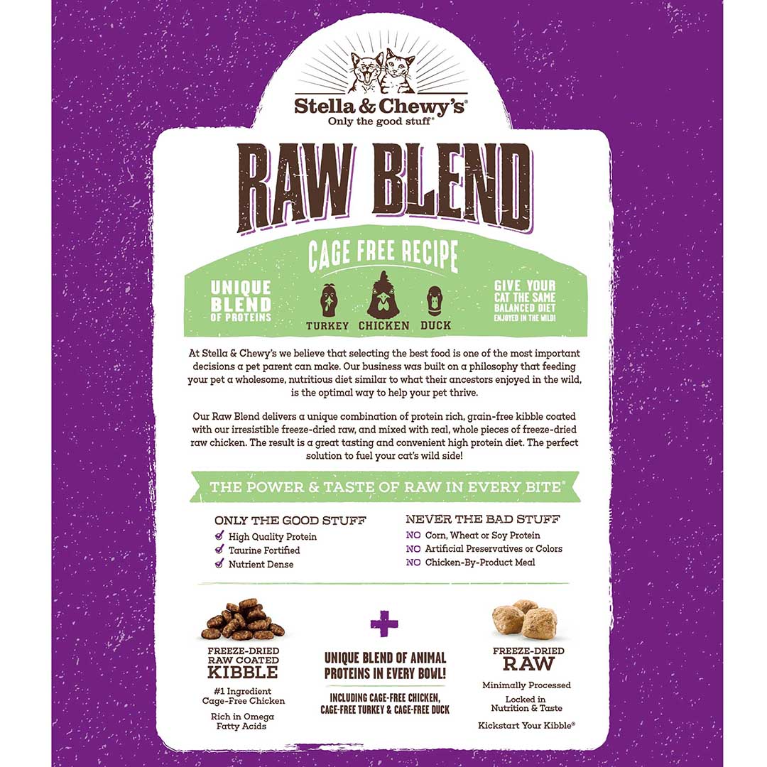 Kibble Raw Blend Cage Free - 10 lb
