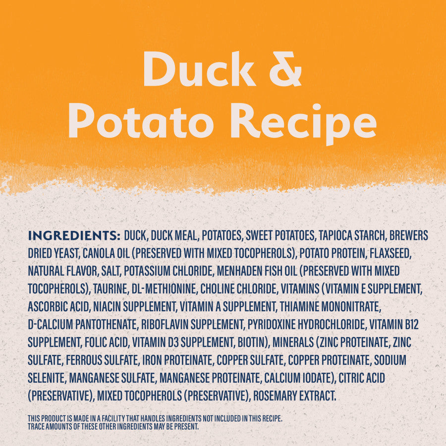 Natural Balance Reserve Duck and Potato 22lb