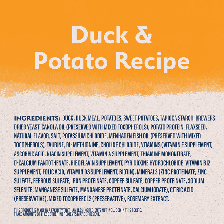 Natural Balance Reserve Duck and Potato 22lb