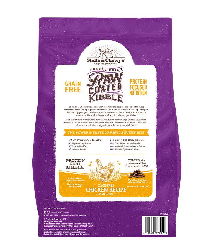 Kibble Raw Coated Chicken - 5 lb