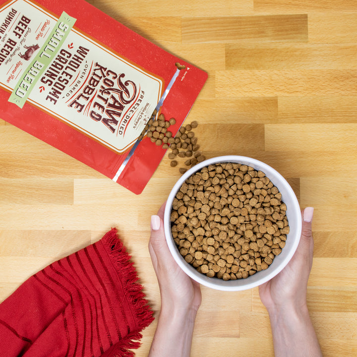 Kibble Raw Coated Wholesome Grain Beef Small Breed - 3.5 lb