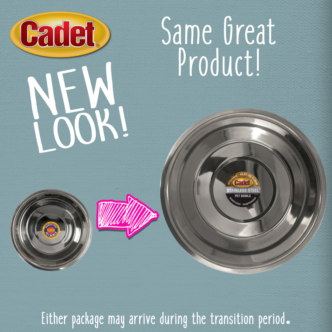 Cadet Pet Stainless Steel Bowls 5 Quart