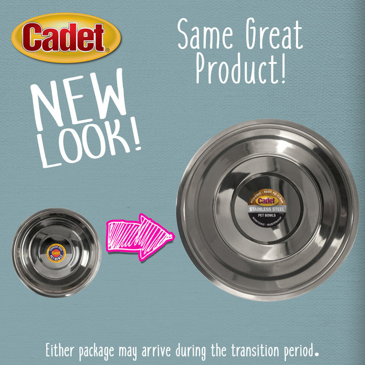 Cadet Pet Stainless Steel Bowls 5 Quart