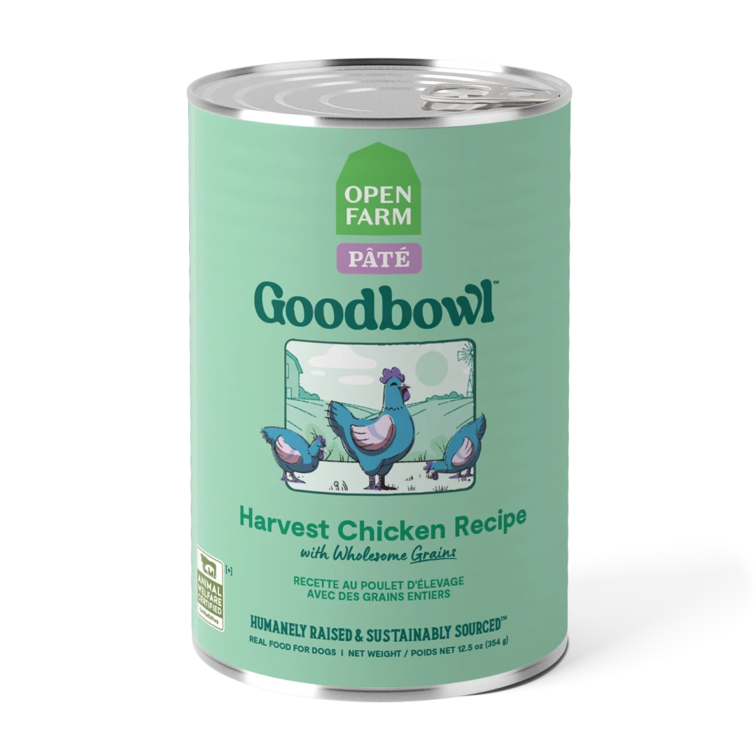 Open Farm Dog Can Goodbowl Harvest Chicken 12.5 oz