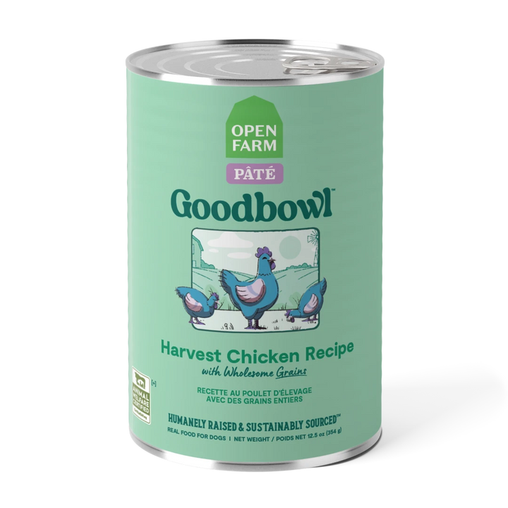 Open Farm Dog Can Goodbowl Harvest Chicken 12.5 oz