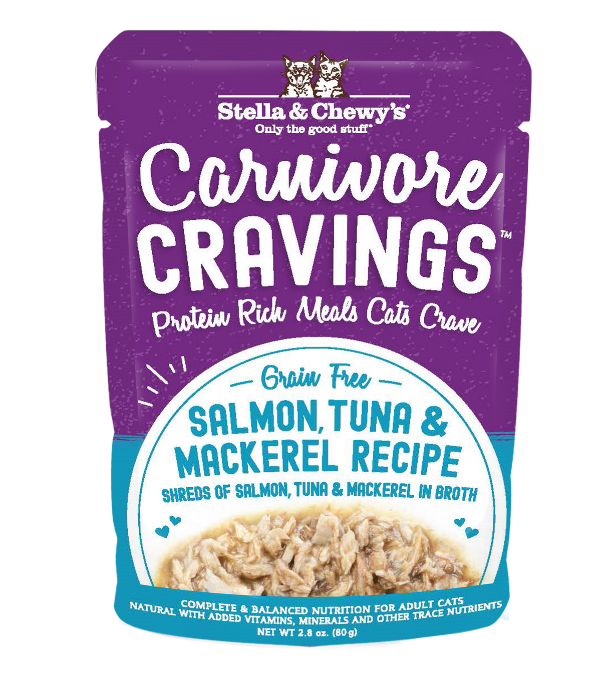 Carnivore Cravings Salmon, Tuna & Mackerel - 2.8 oz