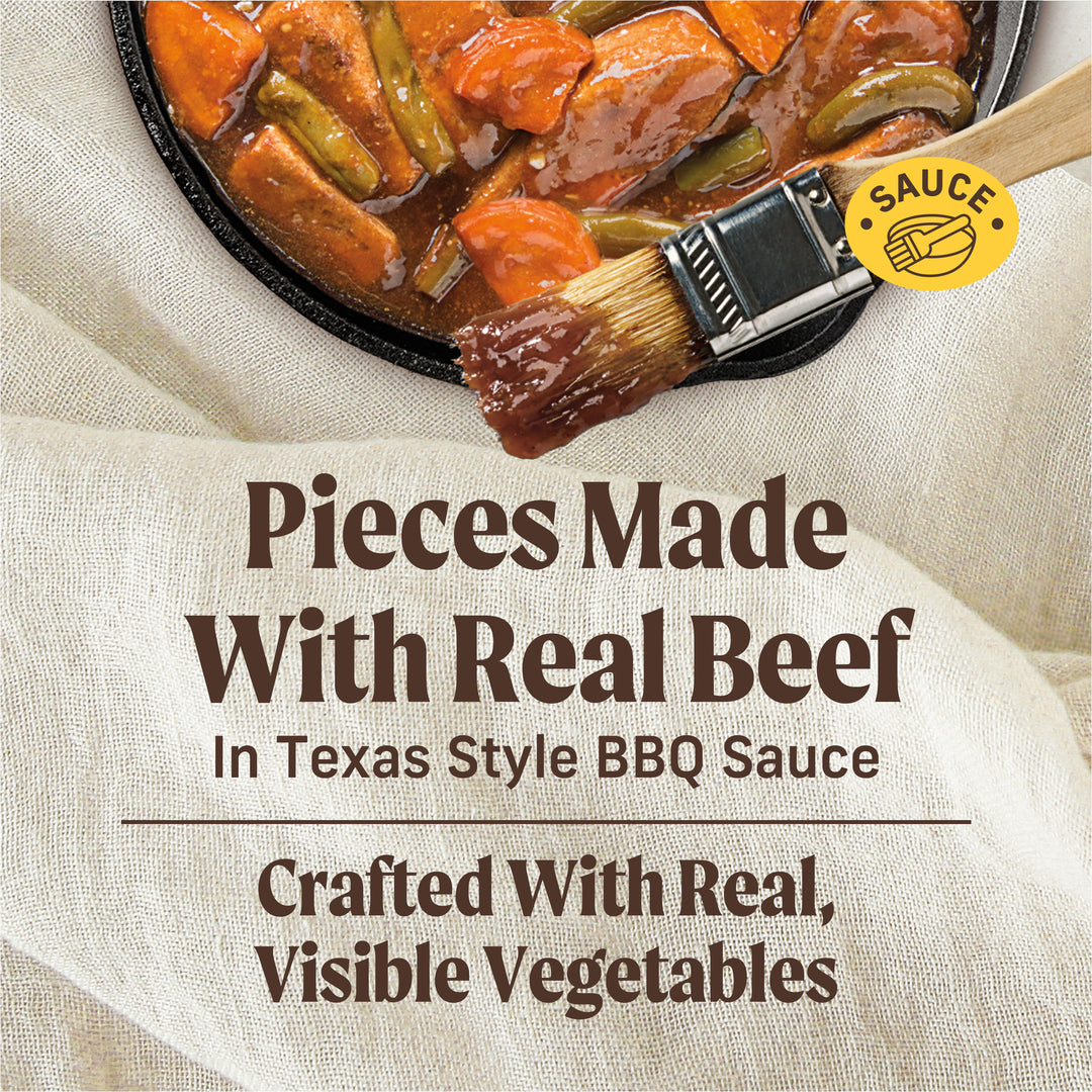Merrick BBQ Texas Braised Beef 12.7oz unpacked