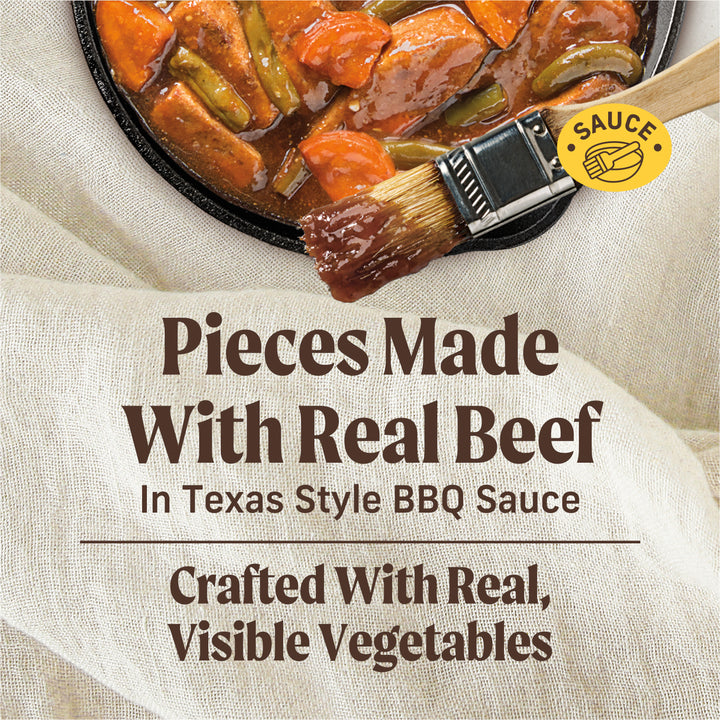 Merrick BBQ Texas Braised Beef 12.7oz unpacked