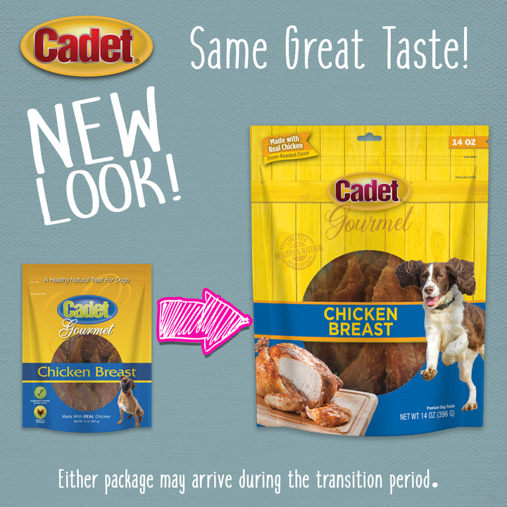 Cadet Gourmet Chicken Breast Dog Treats 14 Ounce