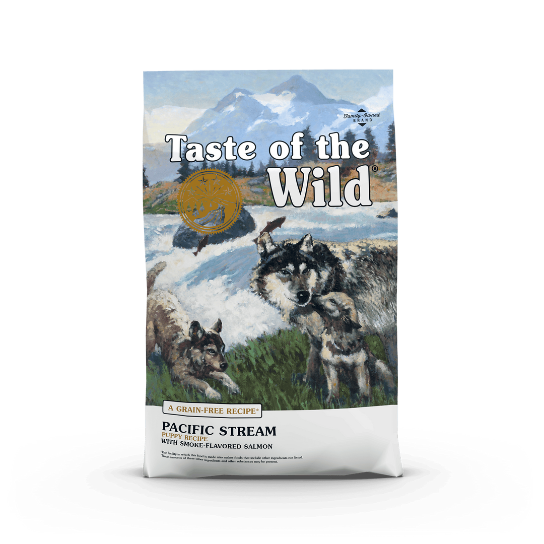Taste of the Wild Pacific Stream with Salmon Grain Free Dry Puppy Food 14 lbs