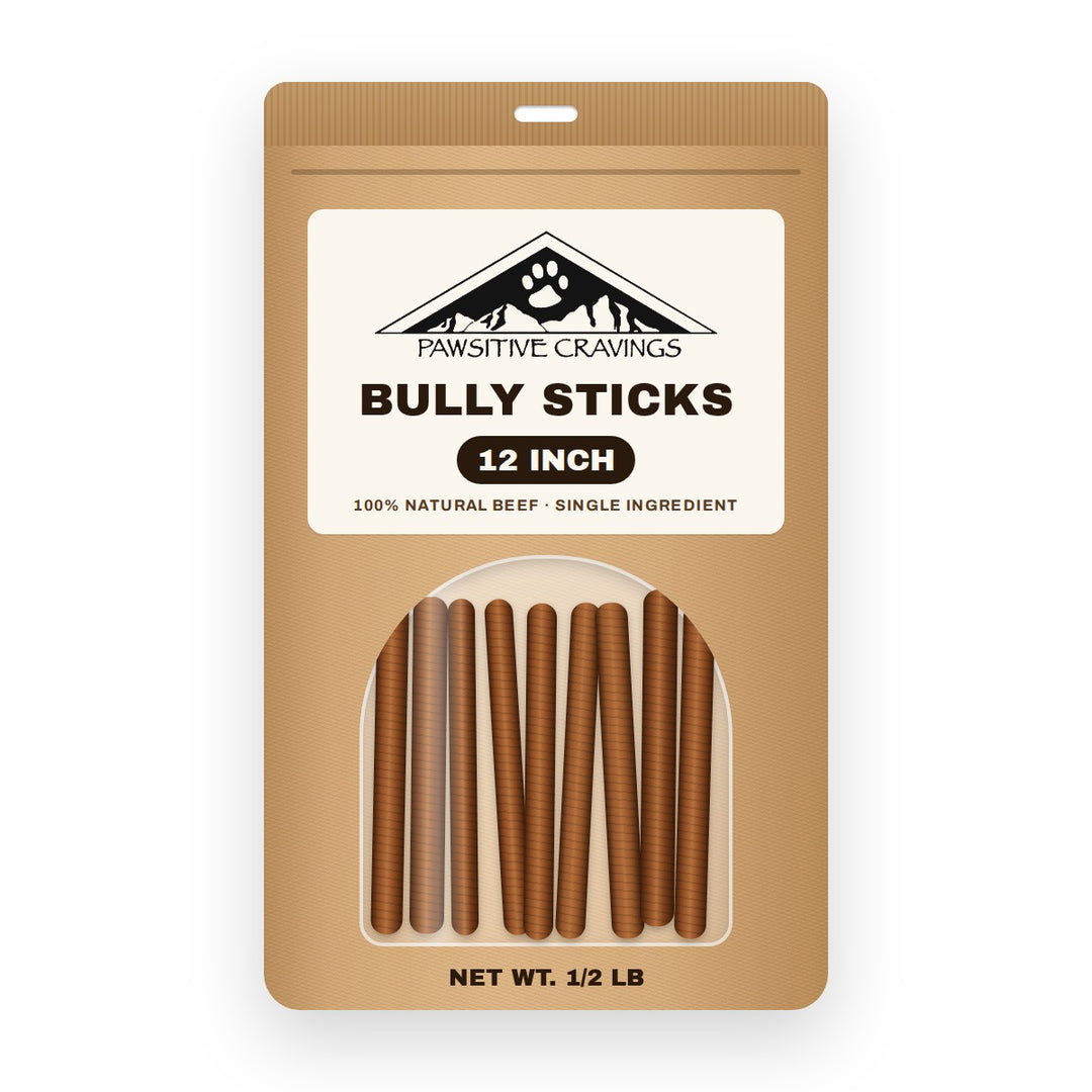 Evergreen Half Pound Bully Stick Bag 12 Inch
