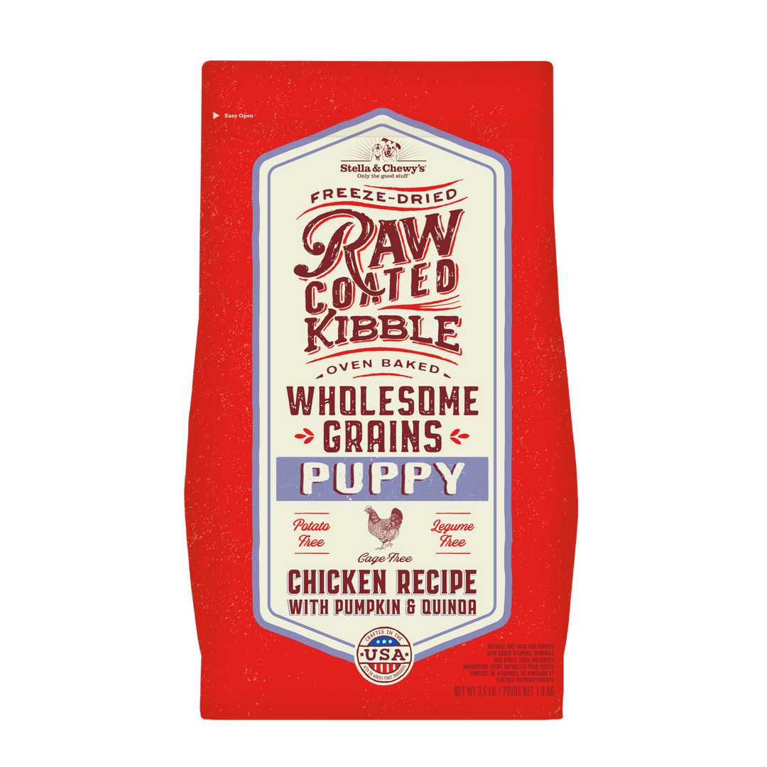 Kibble Raw Coated Wholesome Grains Puppy Chicken - 3.5 lb