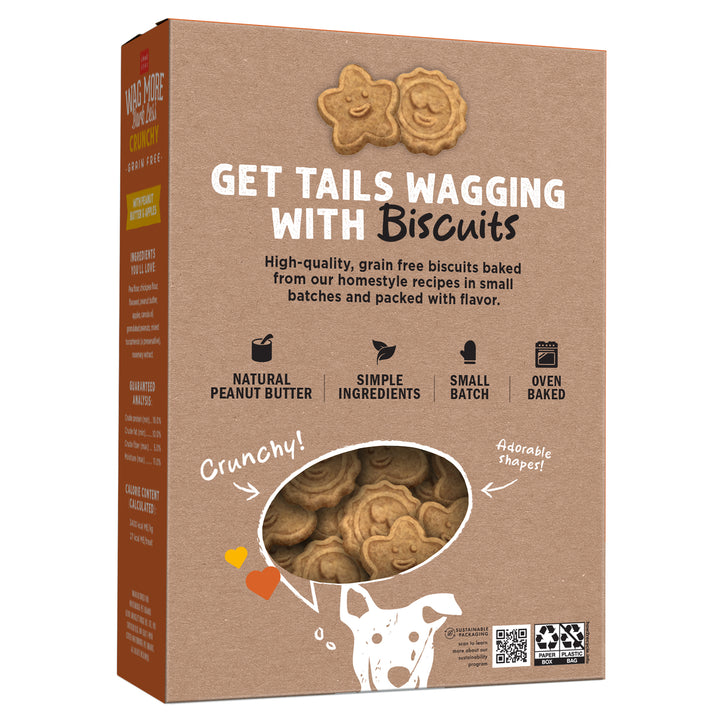 Cloud Star Wag More Bark Less Oven Baked GF Peanut Butter Apples - back