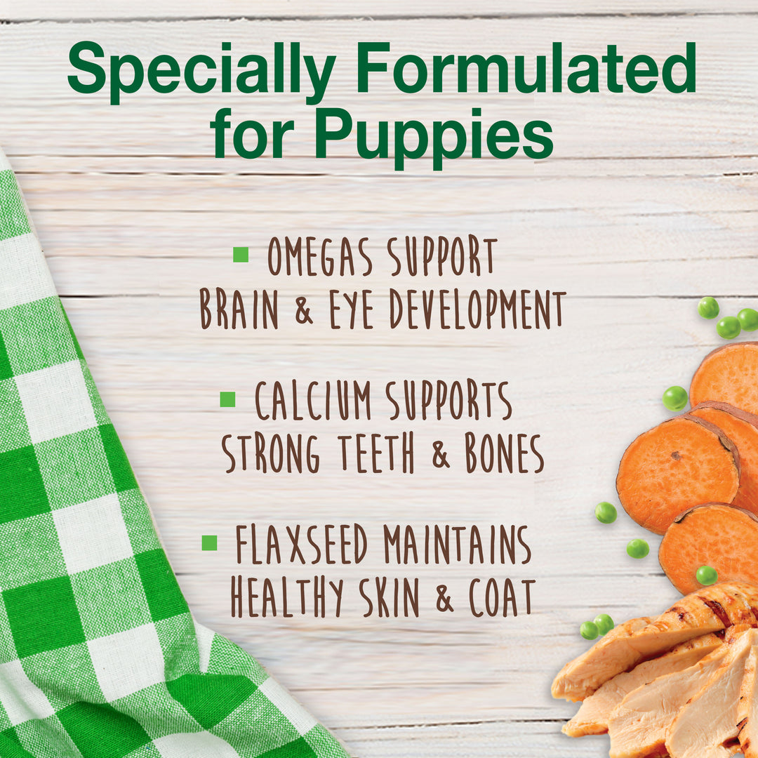Nylabone Healthy Edibles All-Natural Long Lasting Puppy Chew Treats Turkey &amp; Sweet Potato X-Small (4 Count)