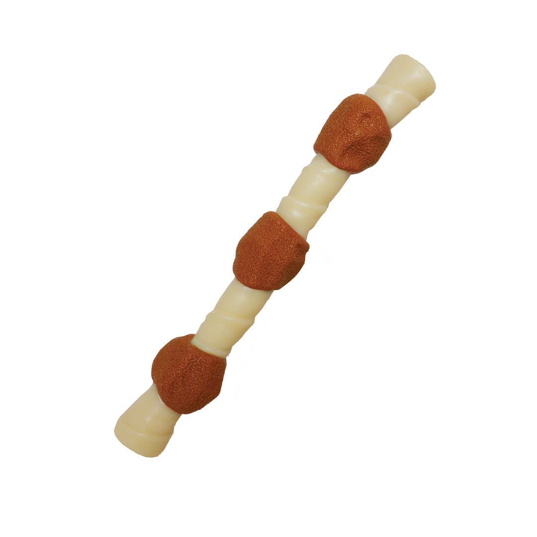 Nylabone Power Chew Shish Kabob Alternative Nylon Chew Toy Chicken Jerky Small/Regular - Up to 25 Ibs. (1 Count)