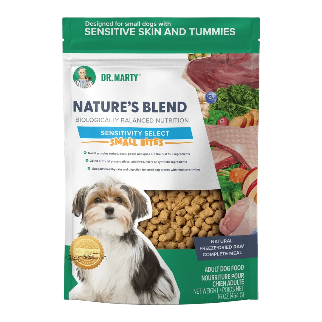 DrMartys Sensitivity Select Small Bites Freeze Dried Dog 16 oz