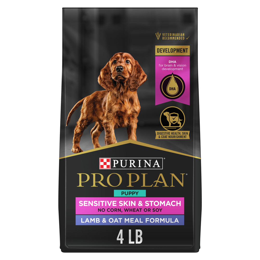 Pro Plan Sensitive SkinStomach Lamb &amp; Oat Puppy  4 lb