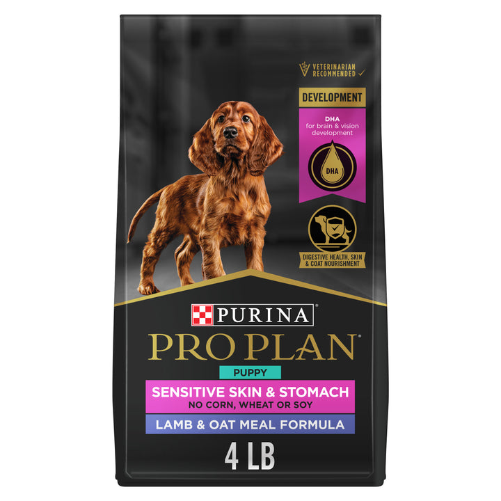 Pro Plan Sensitive SkinStomach Lamb &amp; Oat Puppy  4 lb