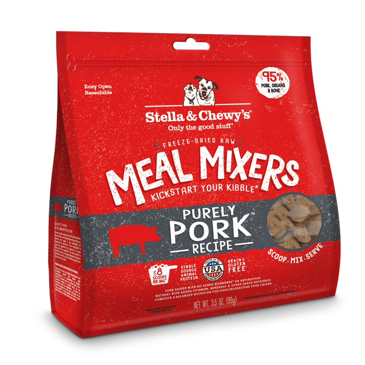 Freeze-Dried Purely Pork Meal Mixers - 3.5 oz
