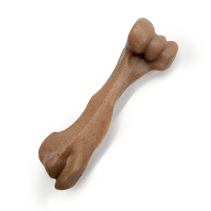 Nylabone Strong Chew Femur Bone Dog Chew Toy Made with Real Bison &amp; Venison Large (1 Count)