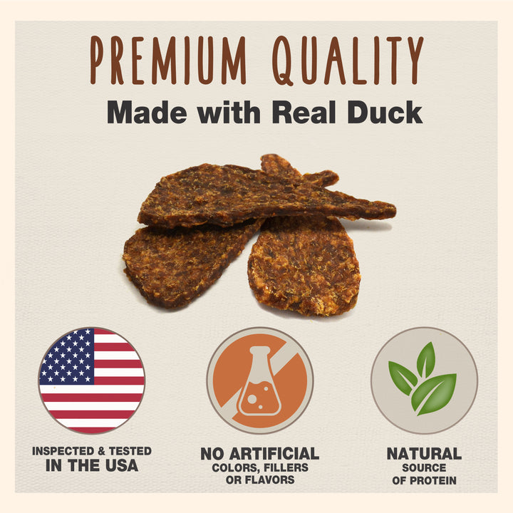 Cadet Gourmet Duck Jerky for Dogs 14 Ounce (1 Count)