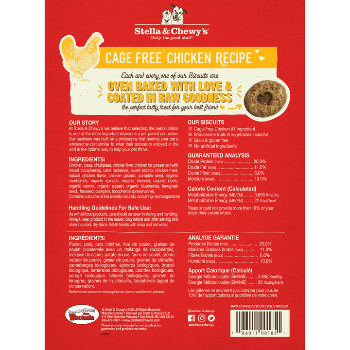 Raw Coated Biscuits Chicken - 9 oz