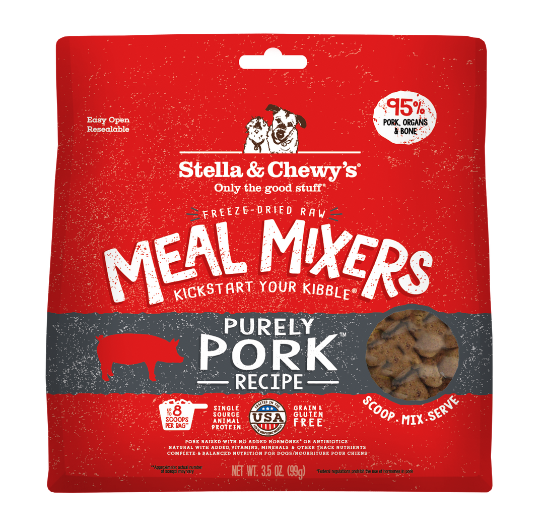 Freeze-Dried Purely Pork Meal Mixers - 3.5 oz