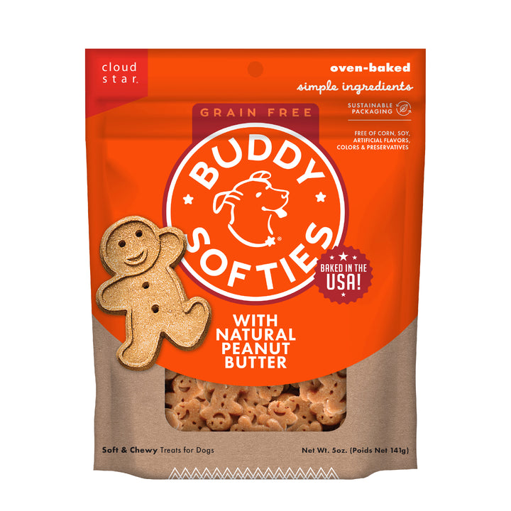 Buddy Biscuits GF soft and chewy PB 5oz