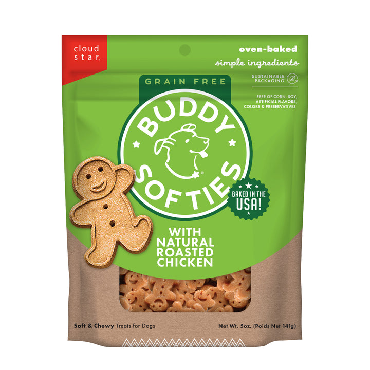 Cloud Star Soft &amp; Chewy Grain Free Rotisserie Chicken Treats 5oz