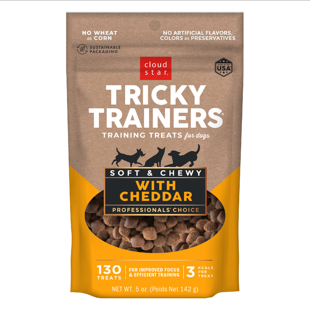 Cloud Star Chewy Cheddar Training Treats 5oz