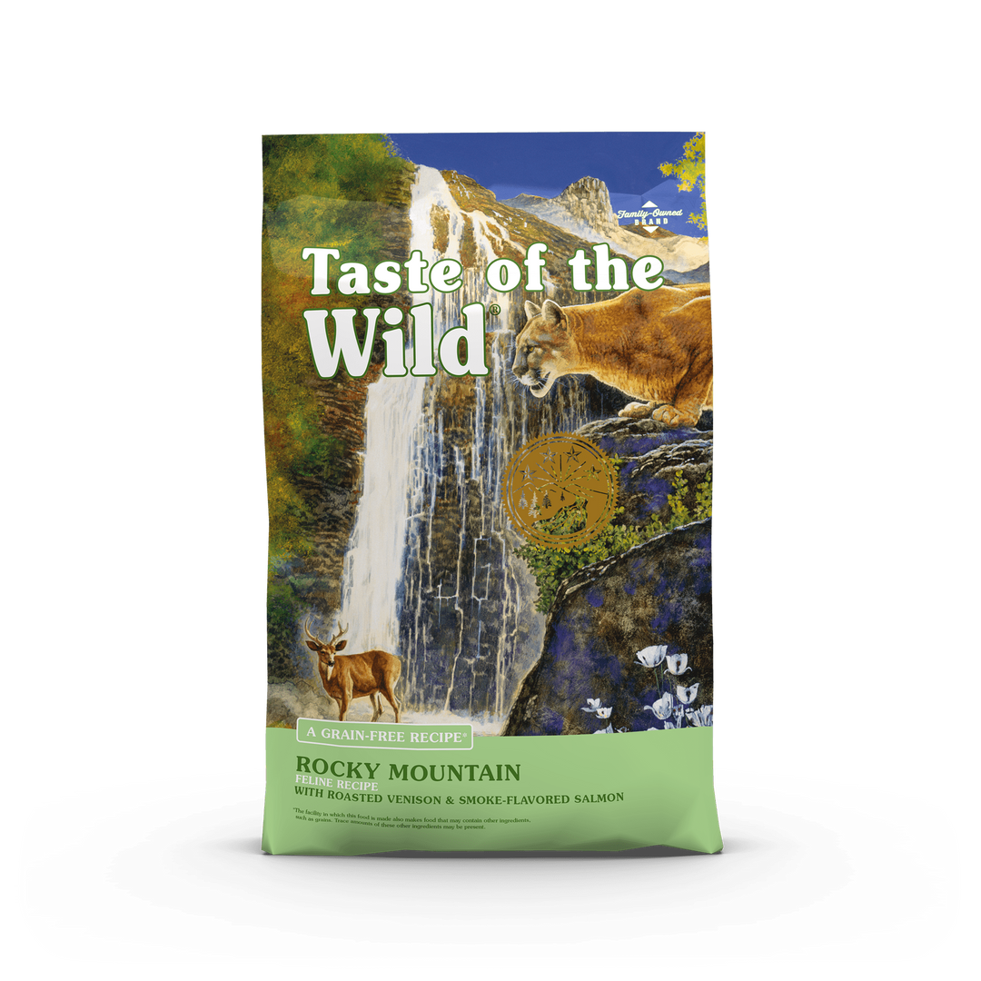 Taste of the Wild Rocky Mountain Venison and Salmon Grain Free Dry Cat Food 14 lbs