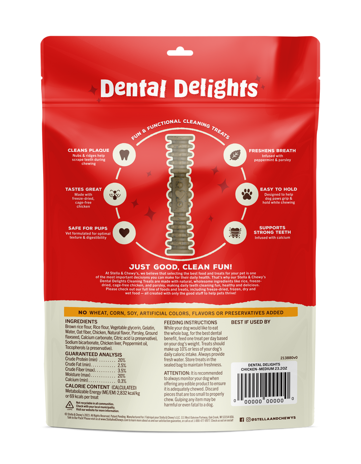Dental Delights Medium – 27 ct