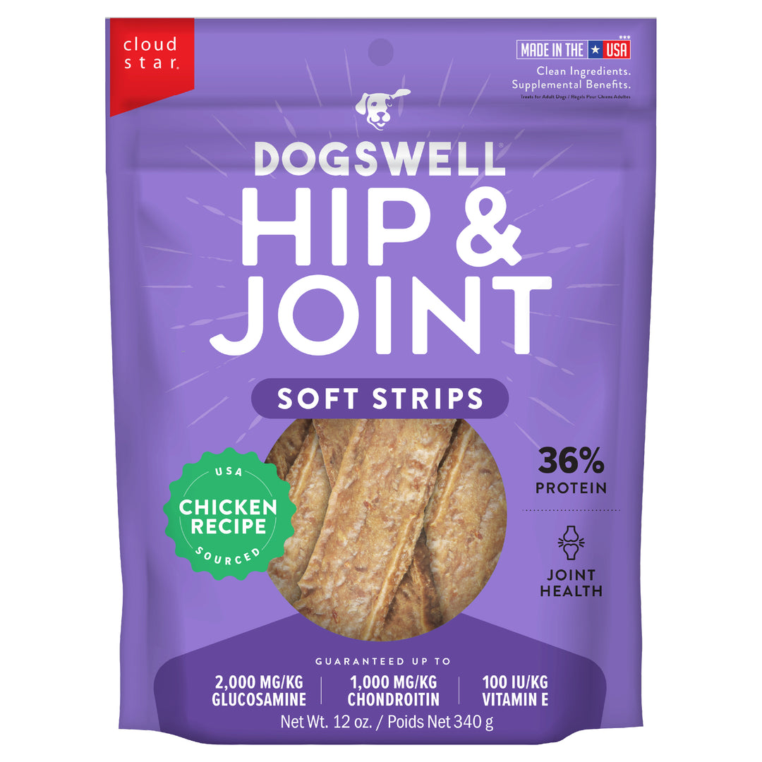 Dogswell Hip  Joint  Chicken Soft Strips 12 oz