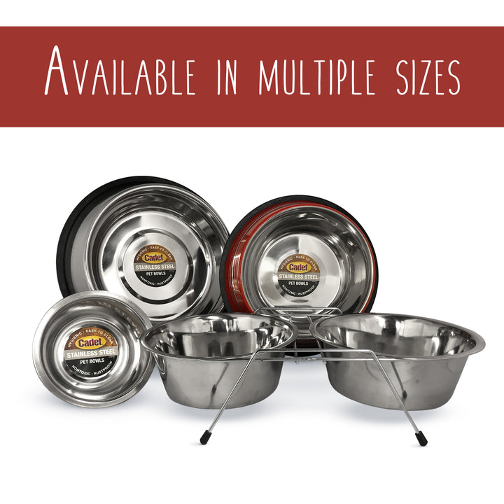Cadet Pet Stainless Steel Bowls 5 Quart