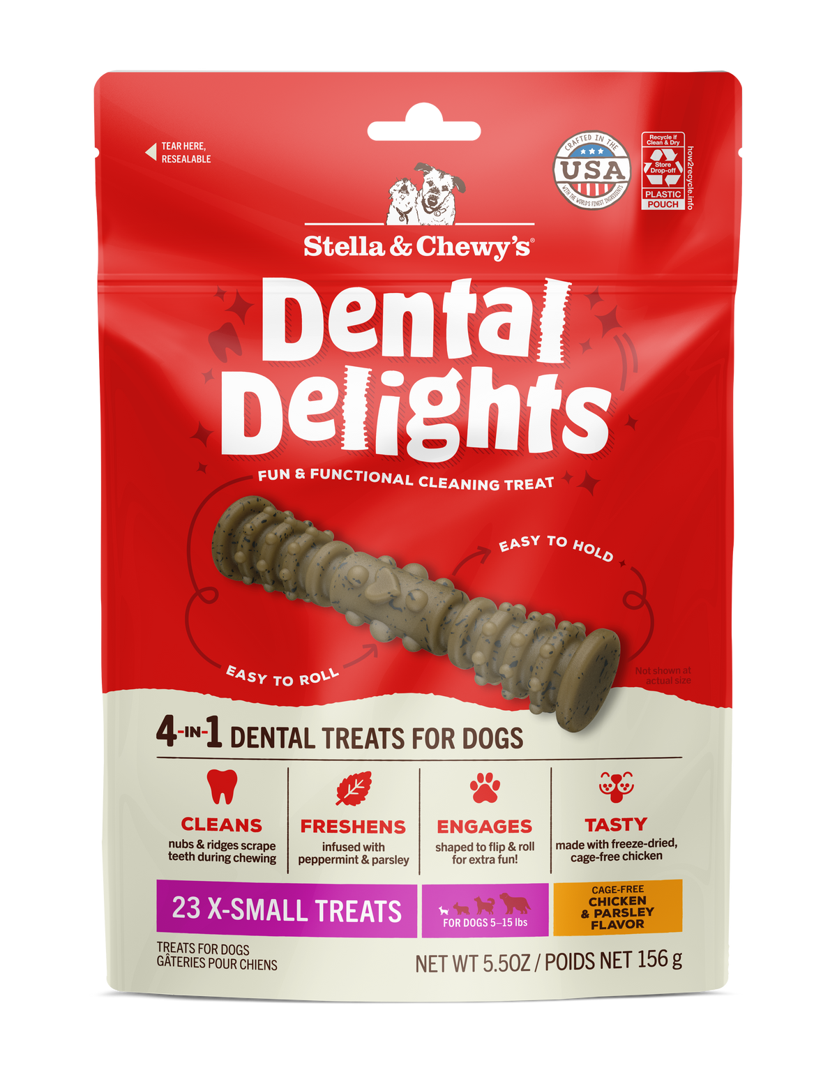Dental Delights Extra Small – 23 ct