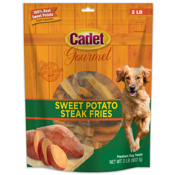 Cadet Gourmet Dog Sweet Potato Fries 2 Pound