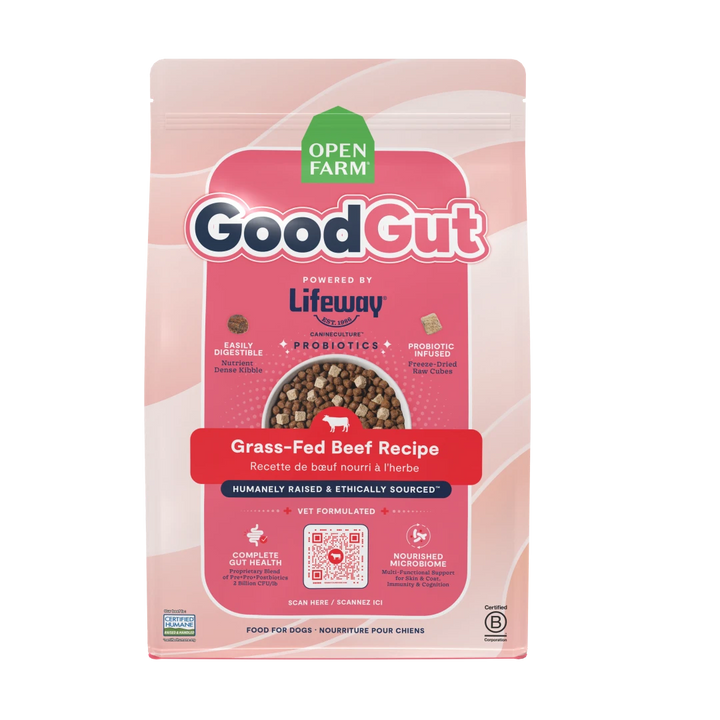 Open Farm Dog Dry GoodGut Grass Fed Beef 3.5LB