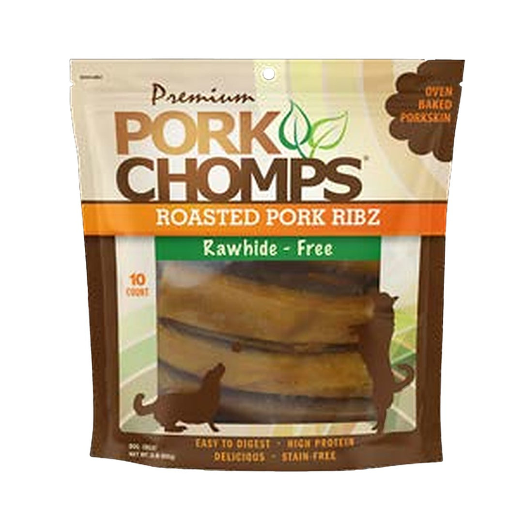 Pork Chomps 7in Roasted Ribz 10ct