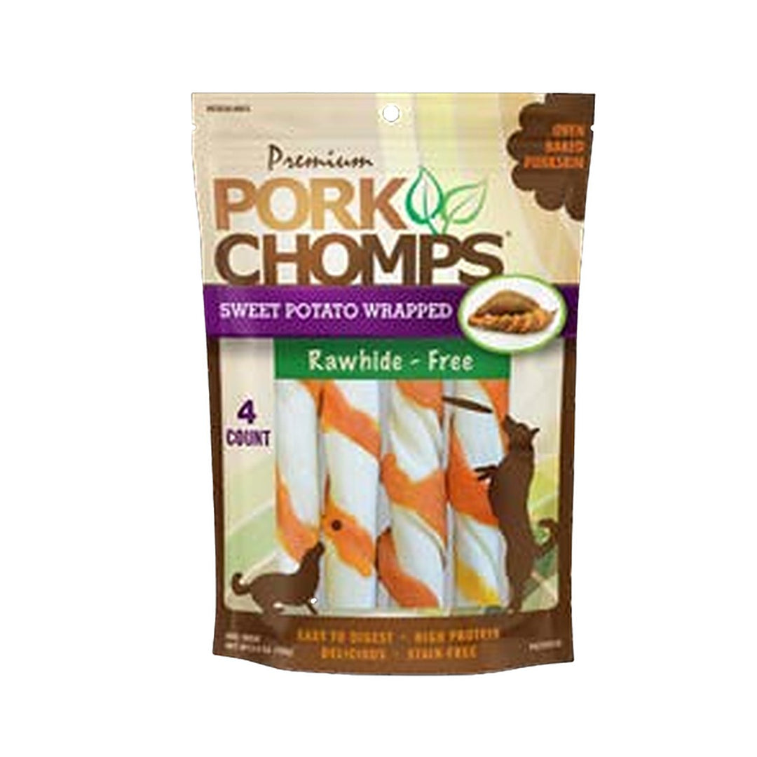 Pork Chomps 6in Sweet Potato Twists 4ct