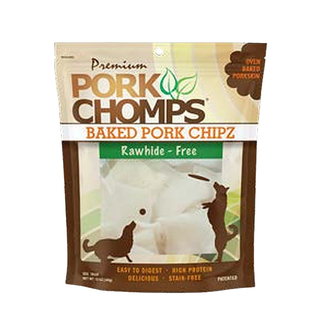 Pork Chomps 3 to 4in Baked Pork Chipz 12oz