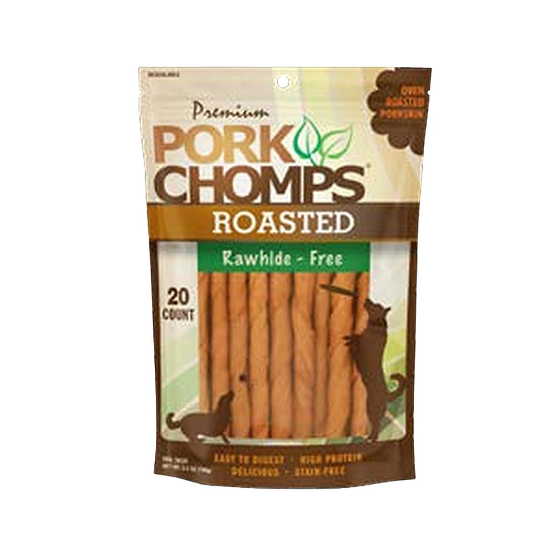 Pork Chomps 5in Roasted Mini Twists 20ct