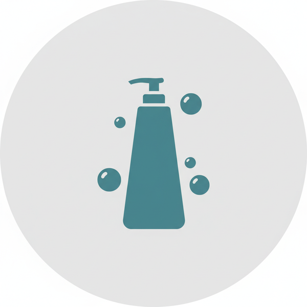 Shampoo pump bottle