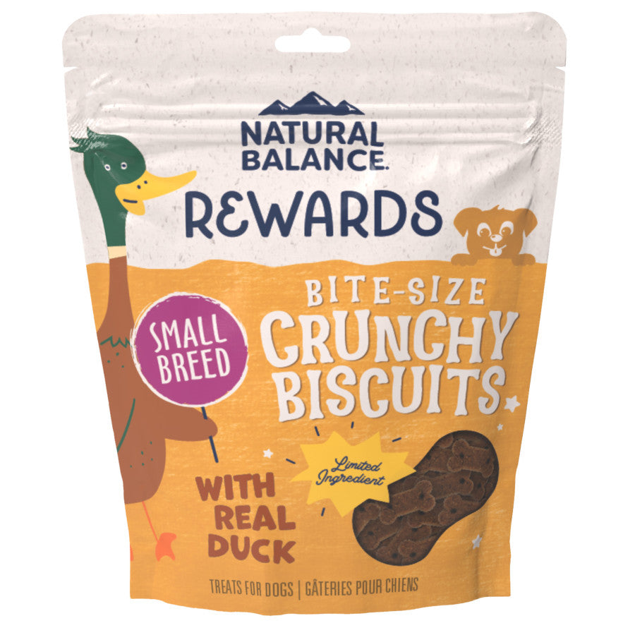 Natural Balance Small Breed Duck and Potato Treats 8oz