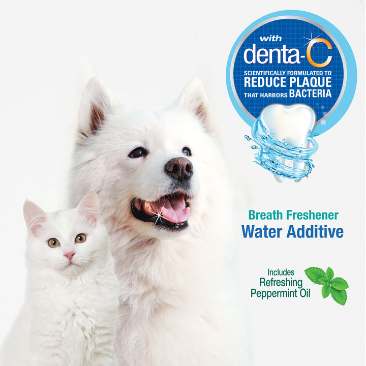 Nylabone Advanced Oral Care Water Additive for Dogs Peppermint 16 Ounce (1 Count)