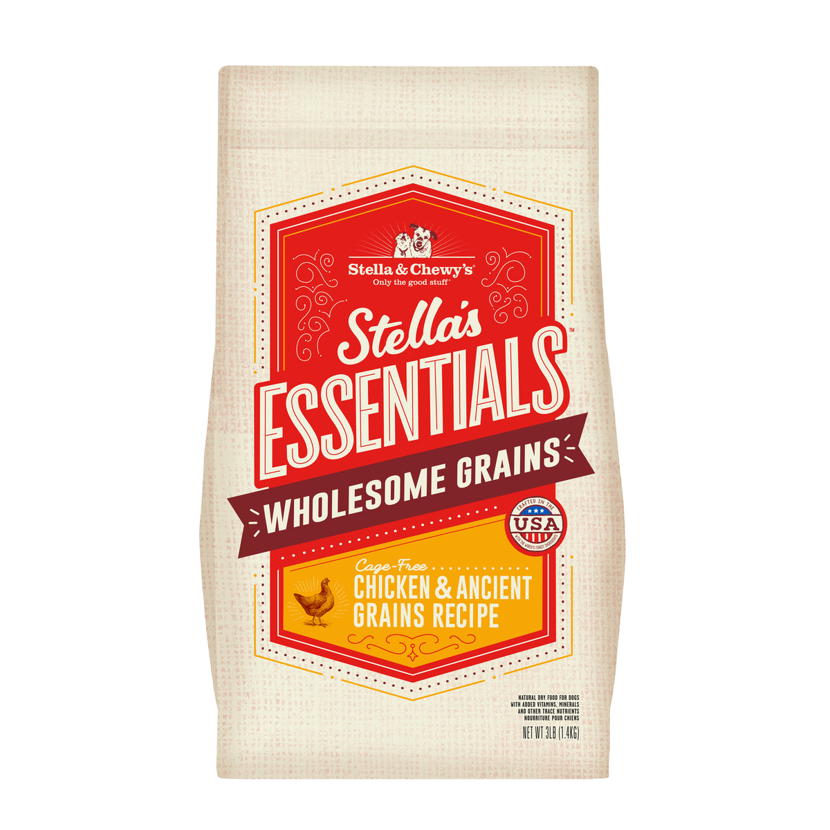 Stella's Essentials Chicken & Ancient Grains - 3 lb